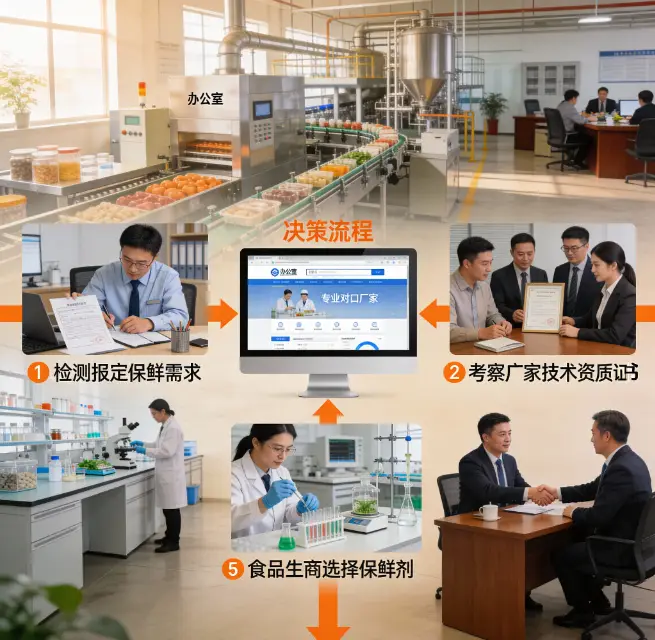食品保鮮難題破解：專業防腐劑廠家如何選擇？